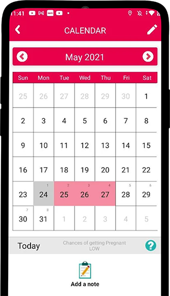 Periods Calendar